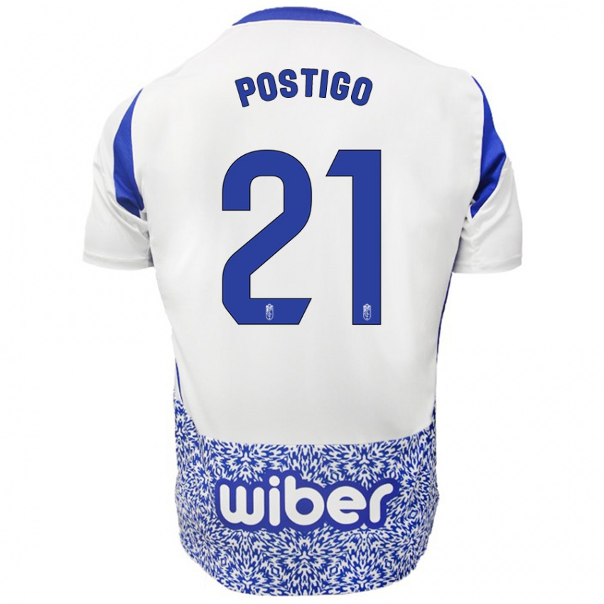 Criança Camisola Postigo #21 Azul Branco Alternativa 2024/25 Camisa Brasil