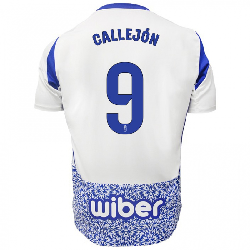 Criança Camisola José Callejón #9 Azul Branco Alternativa 2024/25 Camisa Brasil