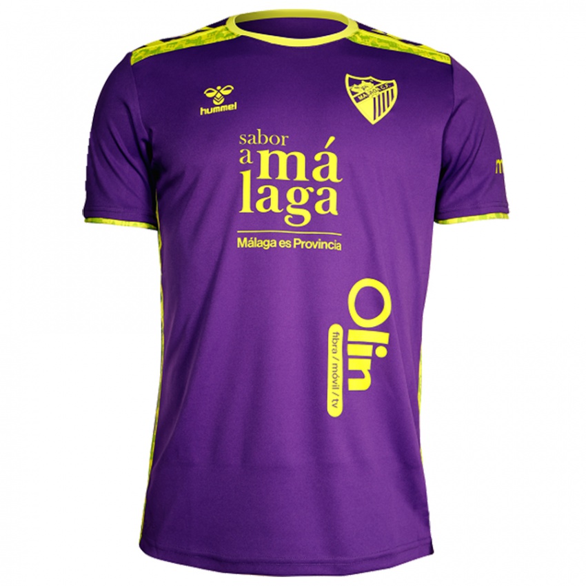 Criança Camisola Carlos Puga #3 Amarelo Roxo Alternativa 2024/25 Camisa Brasil