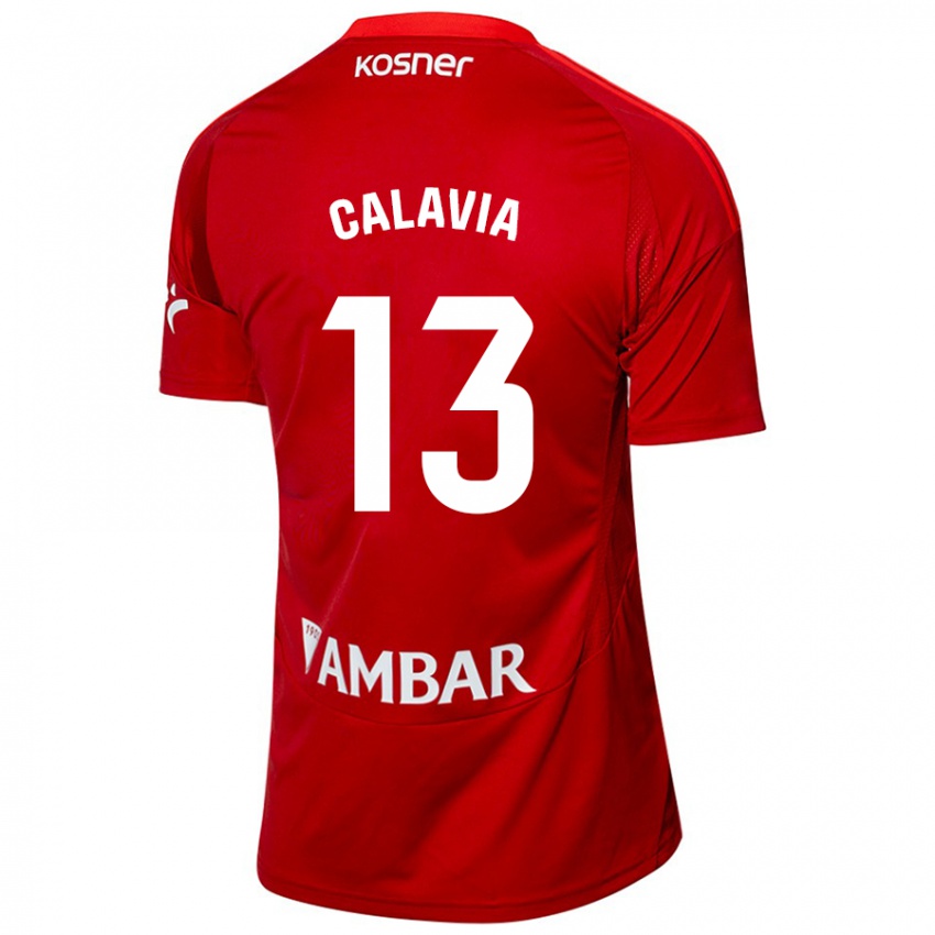 Criança Camisola Carlos Calavia #13 Azul Branco Alternativa 2024/25 Camisa Brasil