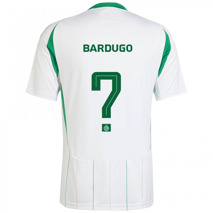 Criança Camisola Ariel Bardugo #0 Verde Branco Alternativa 2024/25 Camisa Brasil