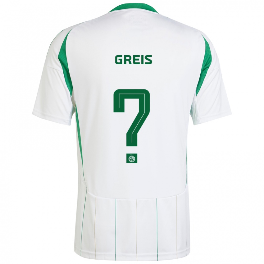 Criança Camisola Nitai Greis #0 Verde Branco Alternativa 2024/25 Camisa Brasil