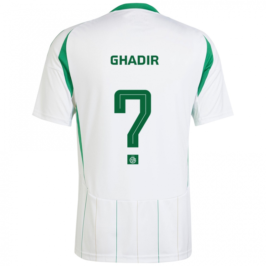 Criança Camisola Mohamad Ghadir #0 Verde Branco Alternativa 2024/25 Camisa Brasil