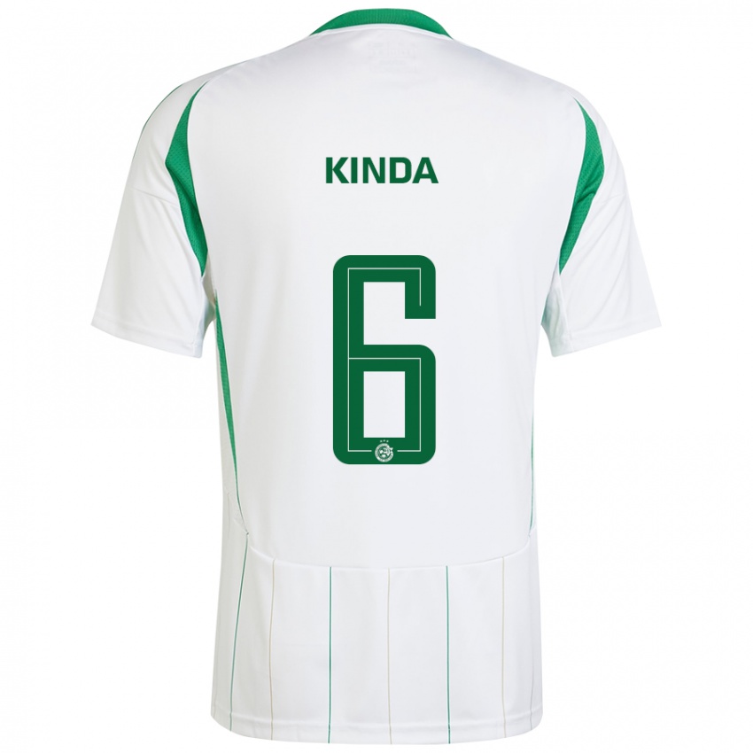 Criança Camisola Gadi Kinda #6 Verde Branco Alternativa 2024/25 Camisa Brasil