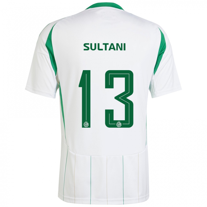 Criança Camisola Tomás Sultani #13 Verde Branco Alternativa 2024/25 Camisa Brasil