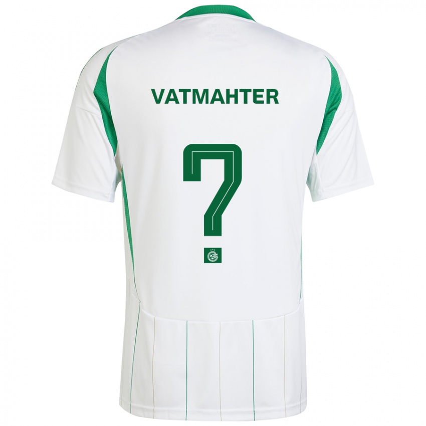 Criança Camisola Liam Vatmahter #0 Verde Branco Alternativa 2024/25 Camisa Brasil