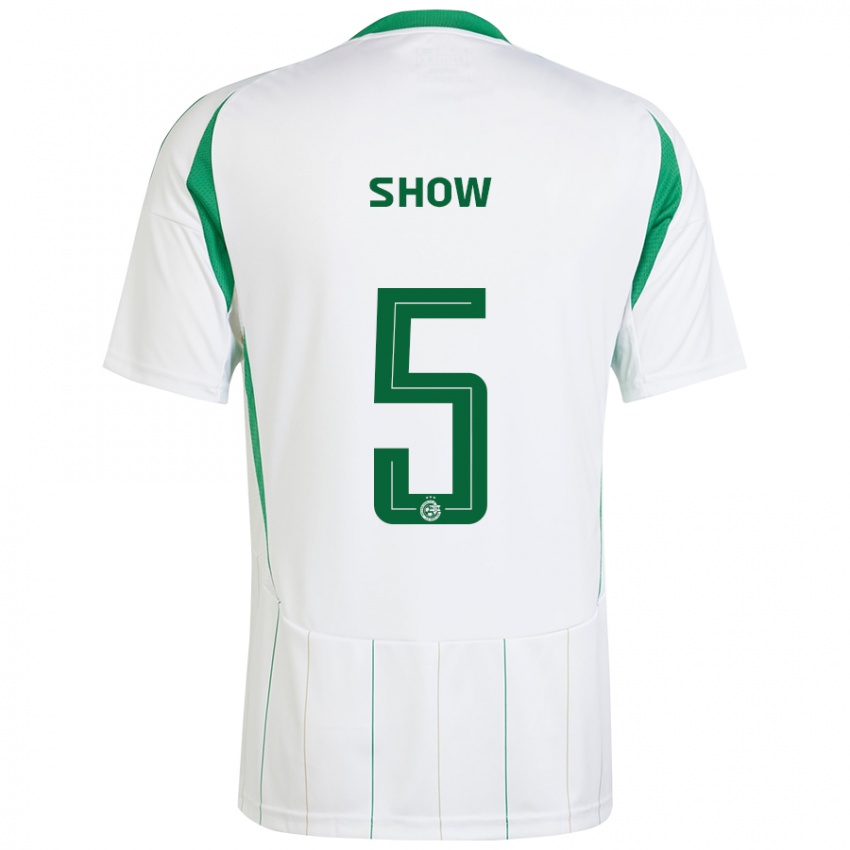 Criança Camisola Show #5 Verde Branco Alternativa 2024/25 Camisa Brasil