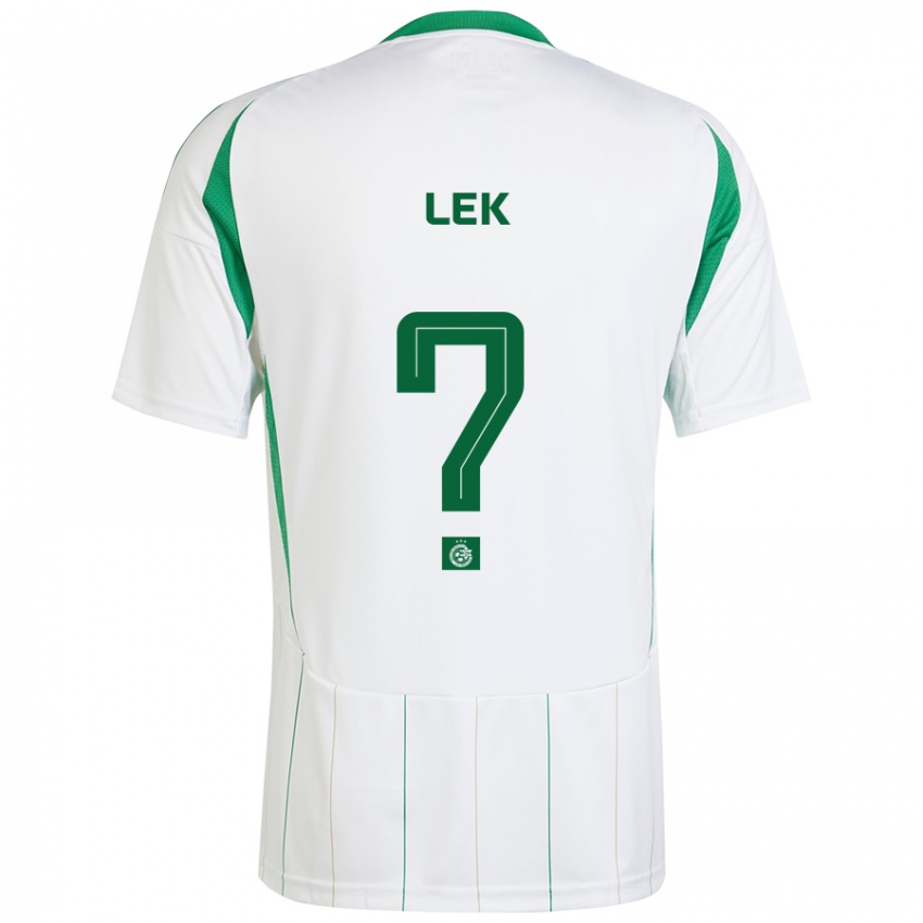 Criança Camisola Einan Lek #0 Verde Branco Alternativa 2024/25 Camisa Brasil