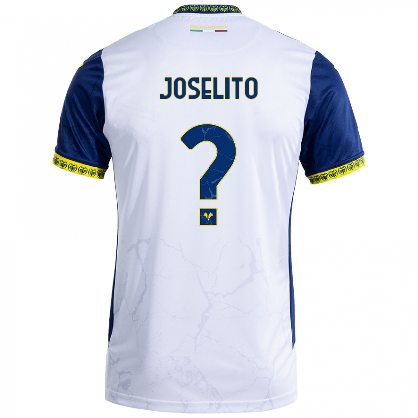 Criança Camisola Joselito #0 Azul Branco Alternativa 2024/25 Camisa Brasil