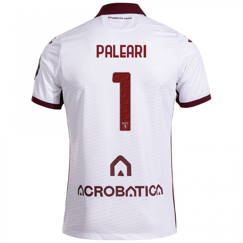 Criança Camisola Alberto Paleari #1 Castanho Branco Alternativa 2024/25 Camisa Brasil