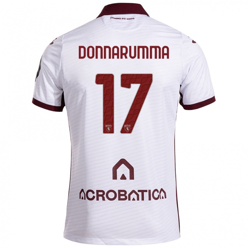 Criança Camisola Antonio Donnarumma #17 Castanho Branco Alternativa 2024/25 Camisa Brasil