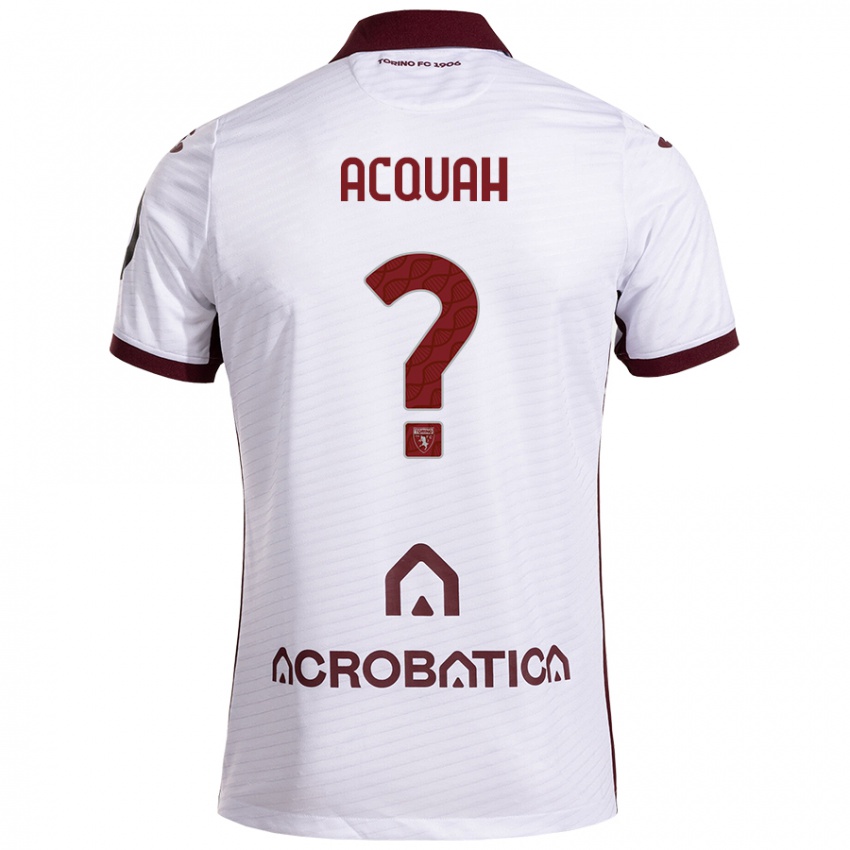 Criança Camisola Wisdom Acquah #0 Castanho Branco Alternativa 2024/25 Camisa Brasil