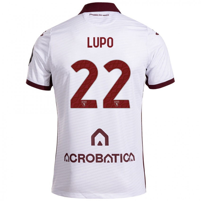 Criança Camisola Enrica Lupo #22 Castanho Branco Alternativa 2024/25 Camisa Brasil