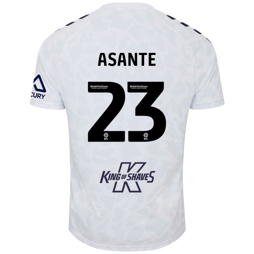 Criança Camisola Brandon Thomas-Asante #23 Branco Alternativa 2024/25 Camisa Brasil