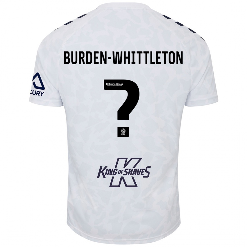 Criança Camisola Charlie Burden-Whittleton #0 Branco Alternativa 2024/25 Camisa Brasil