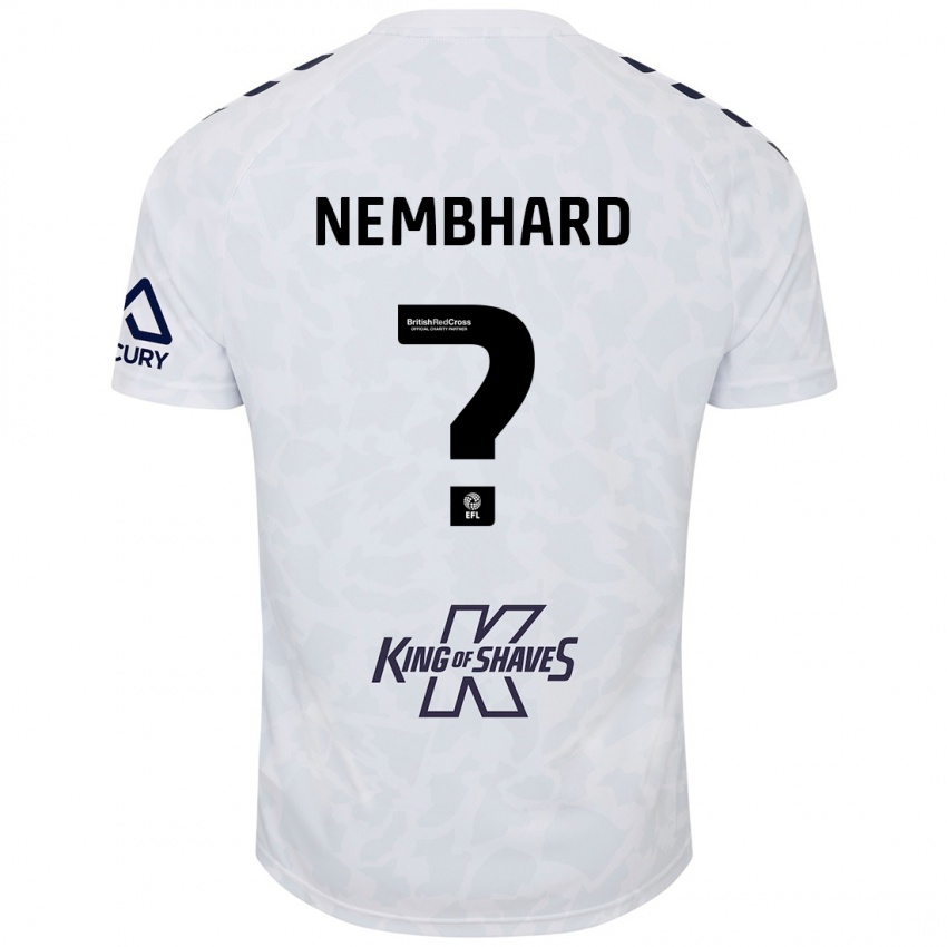 Criança Camisola Kesiah Nembhard #0 Branco Alternativa 2024/25 Camisa Brasil