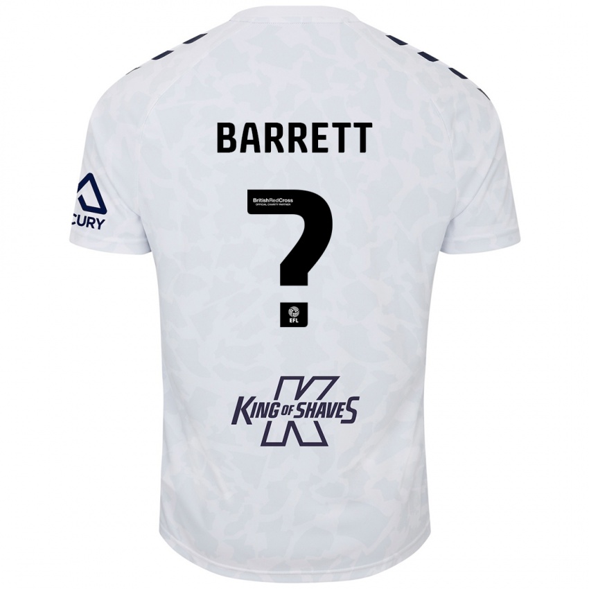 Criança Camisola Marlow Barrett #0 Branco Alternativa 2024/25 Camisa Brasil