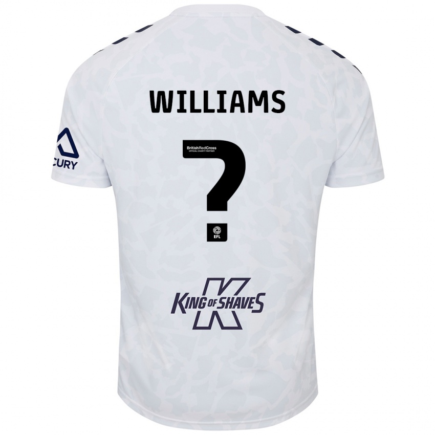 Criança Camisola Thomas Williams #0 Branco Alternativa 2024/25 Camisa Brasil