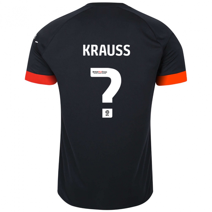 Criança Camisola Tom Krauß #0 Laranja Preto Alternativa 2024/25 Camisa Brasil