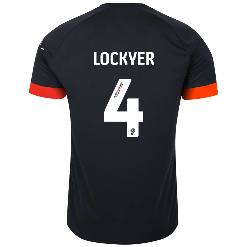 Criança Camisola Tom Lockyer #4 Laranja Preto Alternativa 2024/25 Camisa Brasil