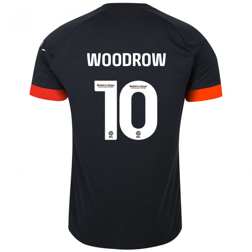 Criança Camisola Cauley Woodrow #10 Laranja Preto Alternativa 2024/25 Camisa Brasil