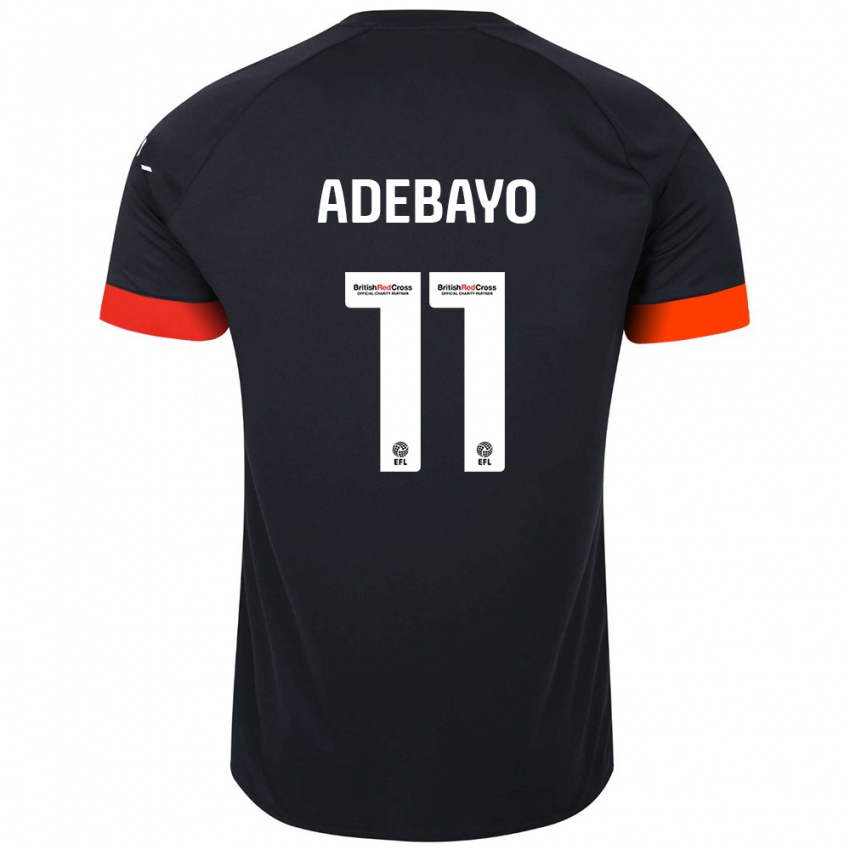 Criança Camisola Elijah Adebayo #11 Laranja Preto Alternativa 2024/25 Camisa Brasil