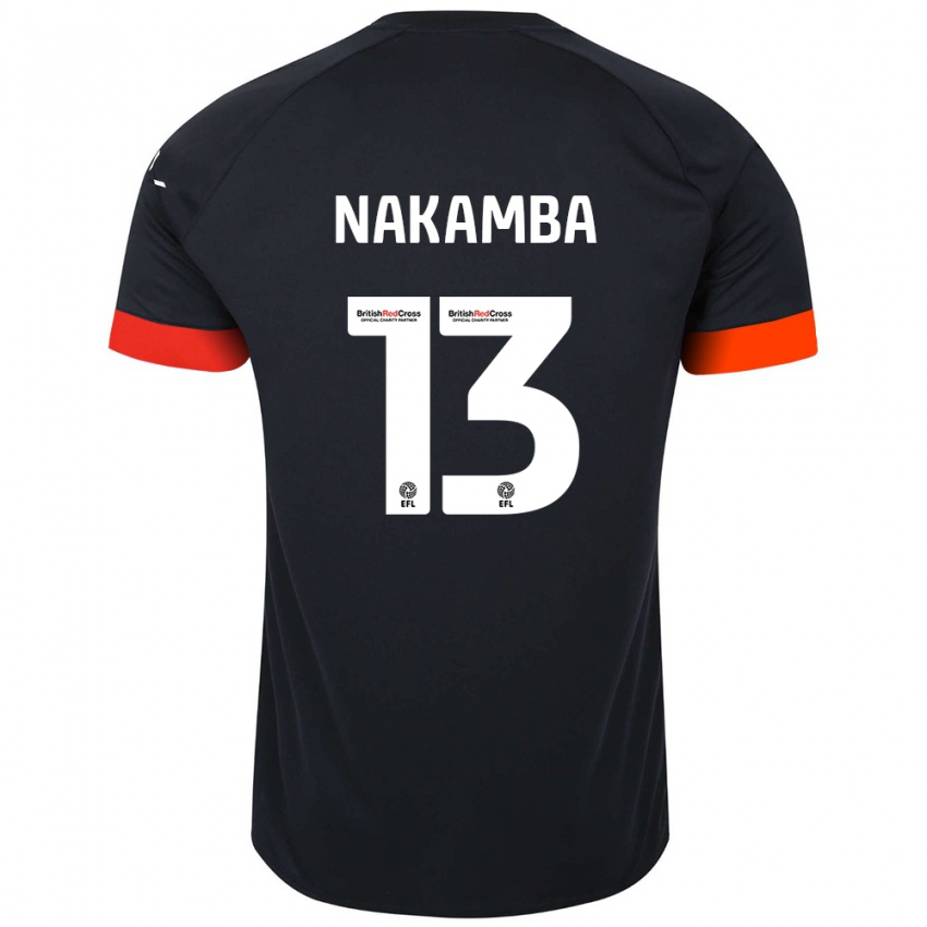 Criança Camisola Marvelous Nakamba #13 Laranja Preto Alternativa 2024/25 Camisa Brasil