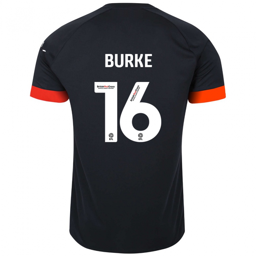 Criança Camisola Reece Burke #16 Laranja Preto Alternativa 2024/25 Camisa Brasil