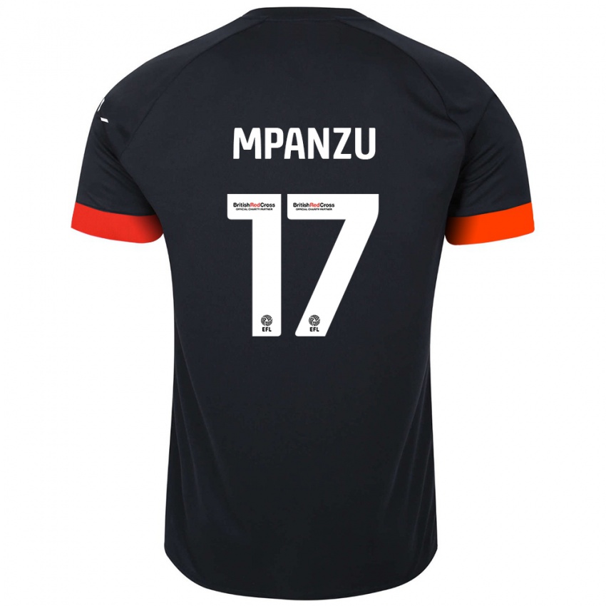 Criança Camisola Pelly Ruddock Mpanzu #17 Laranja Preto Alternativa 2024/25 Camisa Brasil