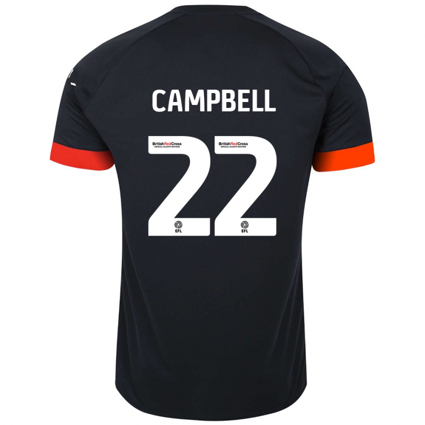 Criança Camisola Allan Campbell #22 Laranja Preto Alternativa 2024/25 Camisa Brasil