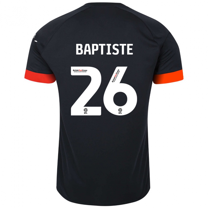 Criança Camisola Shandon Baptiste #26 Laranja Preto Alternativa 2024/25 Camisa Brasil