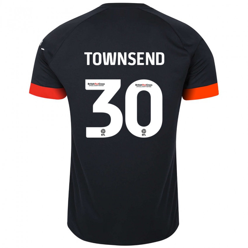 Criança Camisola Andros Townsend #30 Laranja Preto Alternativa 2024/25 Camisa Brasil