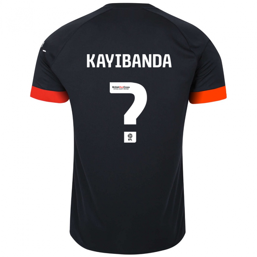 Criança Camisola Claude Kayibanda #0 Laranja Preto Alternativa 2024/25 Camisa Brasil