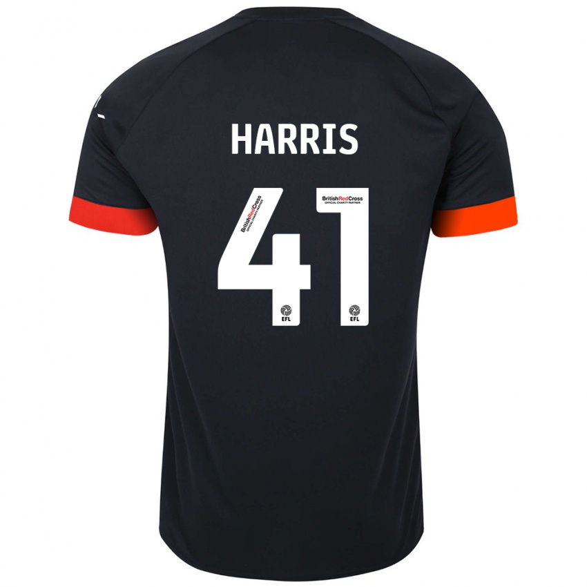 Criança Camisola Taylan Harris #41 Laranja Preto Alternativa 2024/25 Camisa Brasil