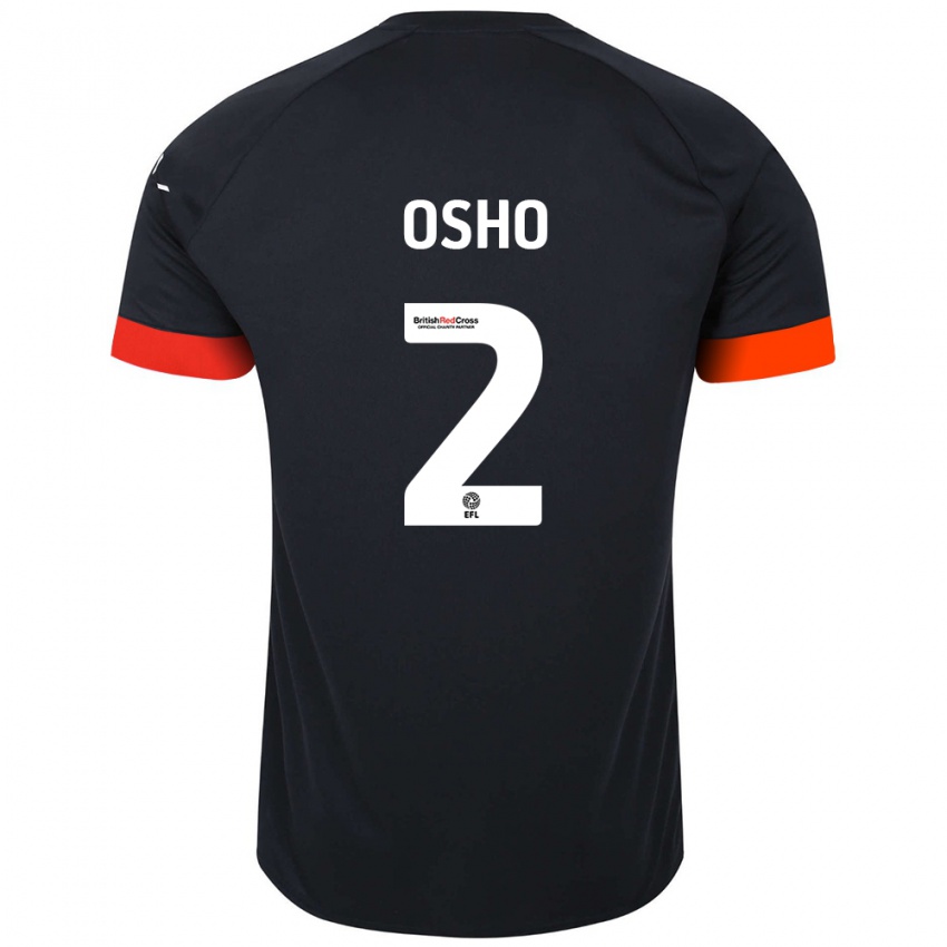 Criança Camisola Gabriel Osho #2 Laranja Preto Alternativa 2024/25 Camisa Brasil