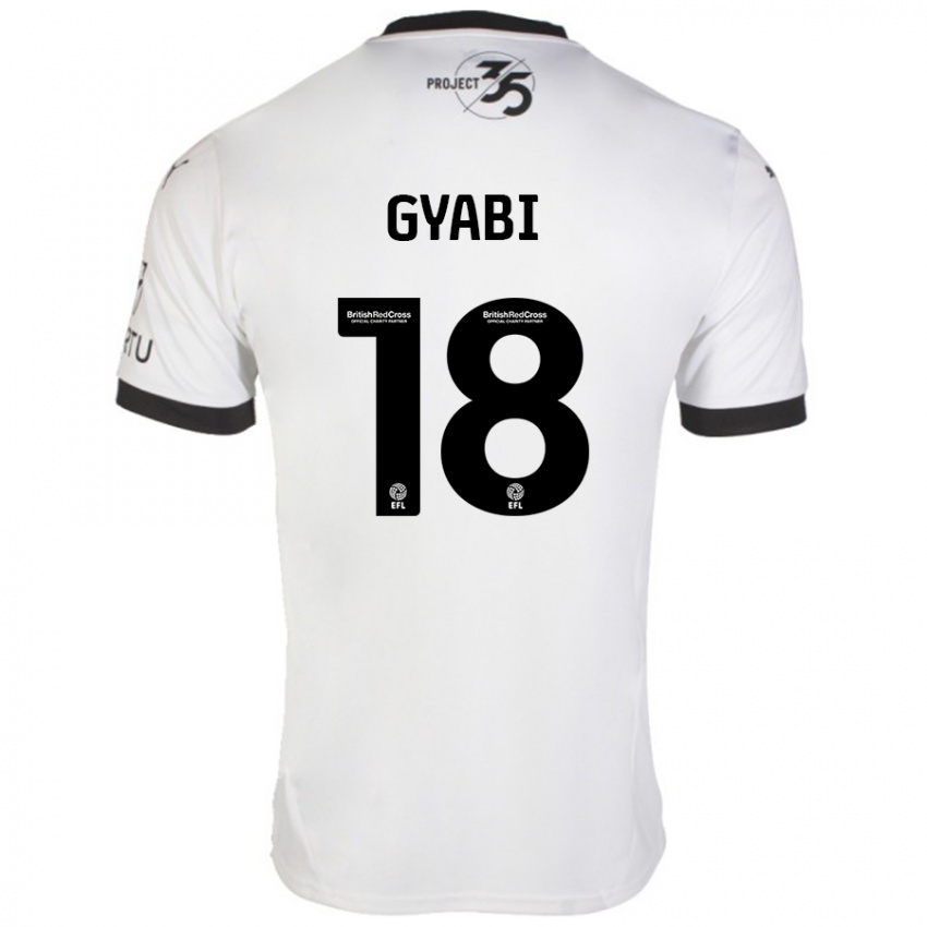 Criança Camisola Darko Gyabi #18 Preto Branco Alternativa 2024/25 Camisa Brasil