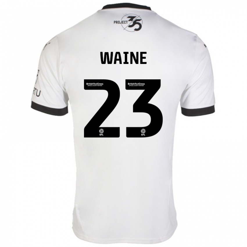 Criança Camisola Ben Waine #23 Preto Branco Alternativa 2024/25 Camisa Brasil