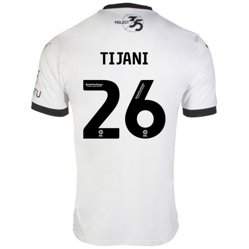 Criança Camisola Muhamed Tijani #26 Preto Branco Alternativa 2024/25 Camisa Brasil