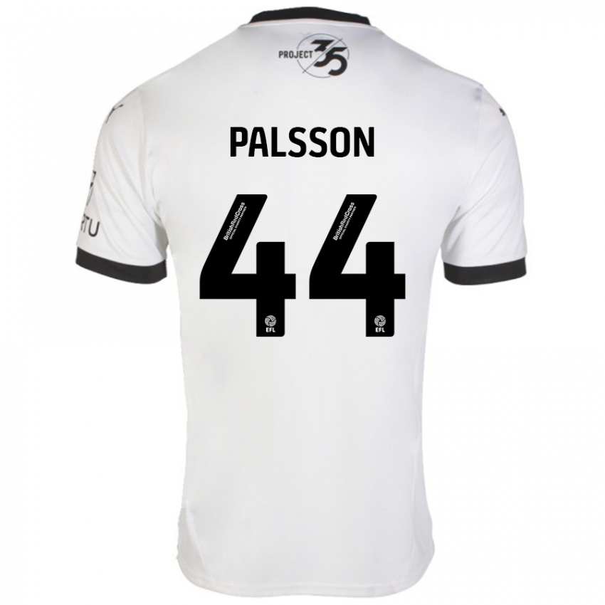 Criança Camisola Victor Pálsson #44 Preto Branco Alternativa 2024/25 Camisa Brasil