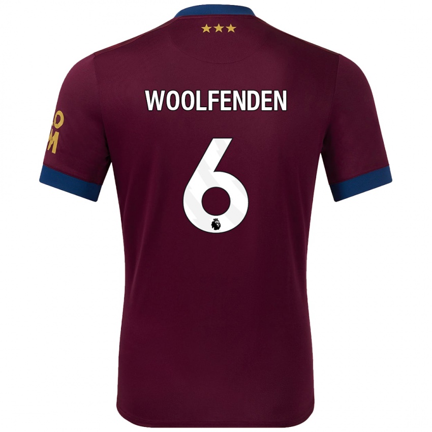 Criança Camisola Luke Woolfenden #6 Castanho Alternativa 2024/25 Camisa Brasil