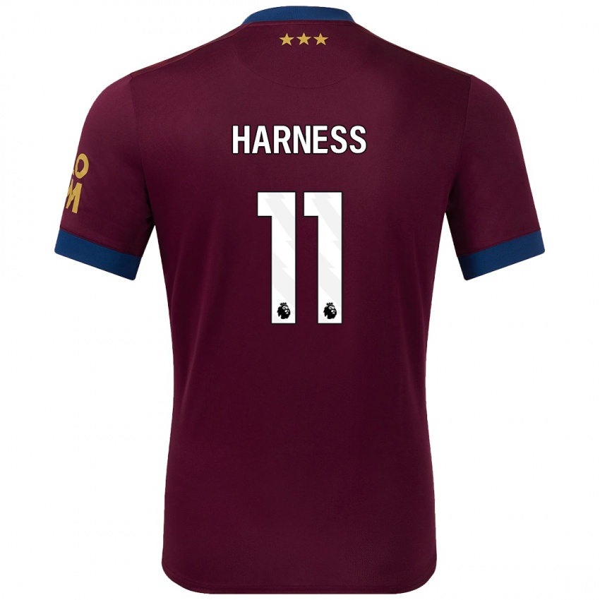 Criança Camisola Marcus Harness #11 Castanho Alternativa 2024/25 Camisa Brasil