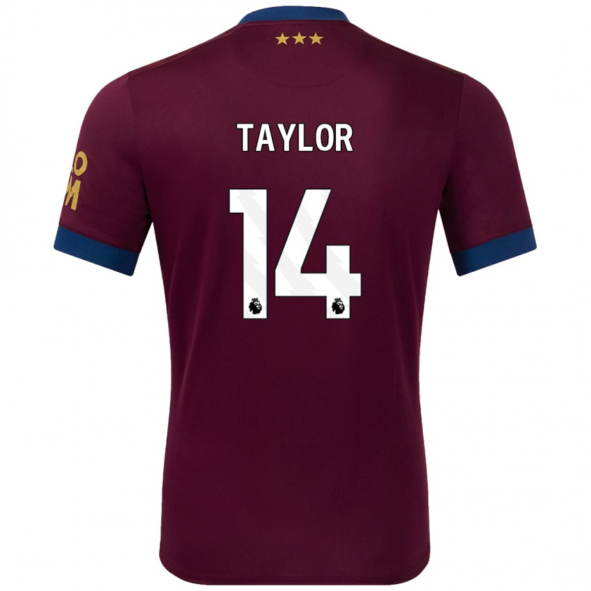 Criança Camisola Jack Taylor #14 Castanho Alternativa 2024/25 Camisa Brasil