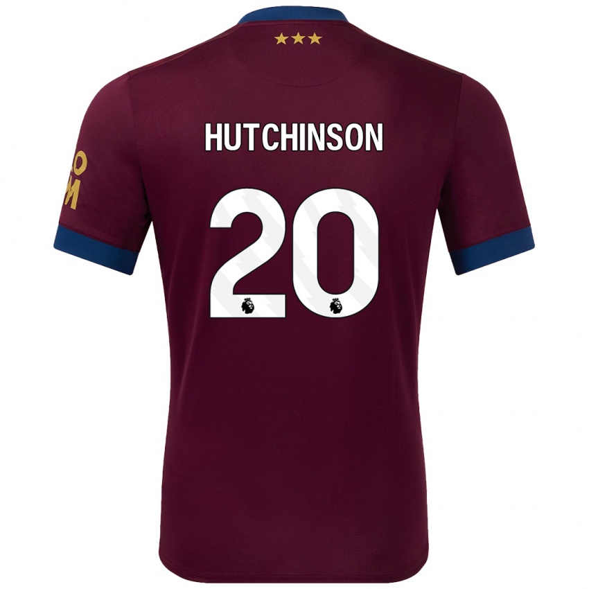 Criança Camisola Omari Hutchinson #20 Castanho Alternativa 2024/25 Camisa Brasil