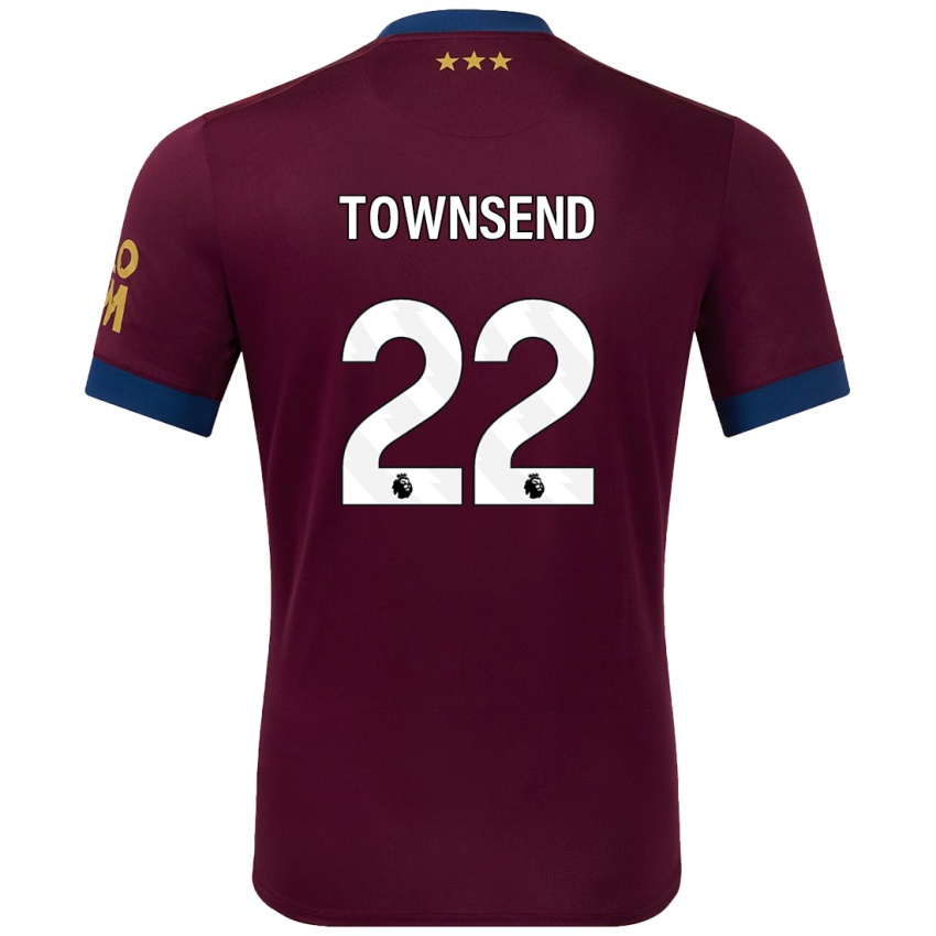 Criança Camisola Conor Townsend #22 Castanho Alternativa 2024/25 Camisa Brasil