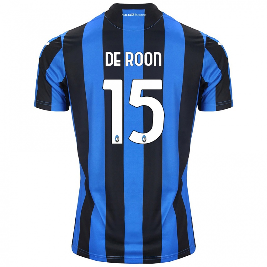 Homem Camisola Marten De Roon #15 Azul Preto Principal 2024/25 Camisa Brasil