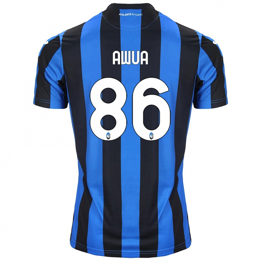 Homem Camisola Theophilus Awua #86 Azul Preto Principal 2024/25 Camisa Brasil