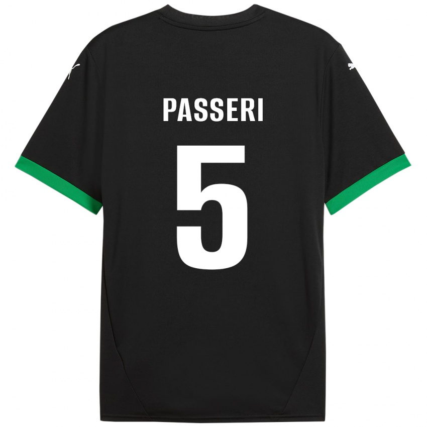 Homem Camisola Angela Passeri #5 Preto Verde Escuro Principal 2024/25 Camisa Brasil