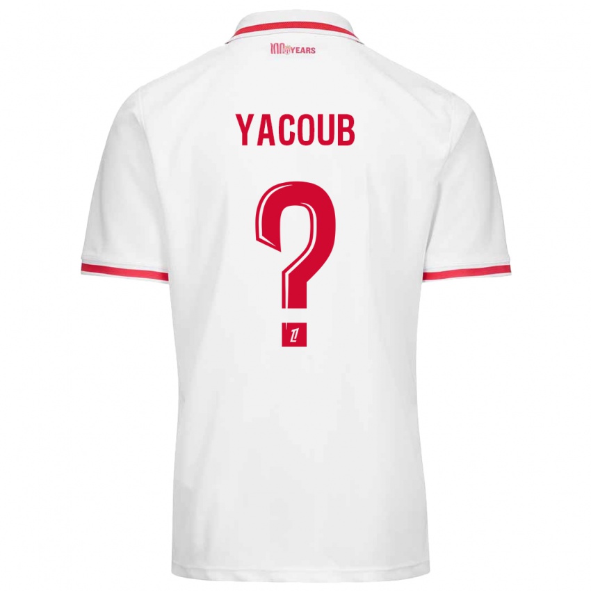 Homem Camisola Béchir Yacoub #0 Vermelho Branco Principal 2024/25 Camisa Brasil