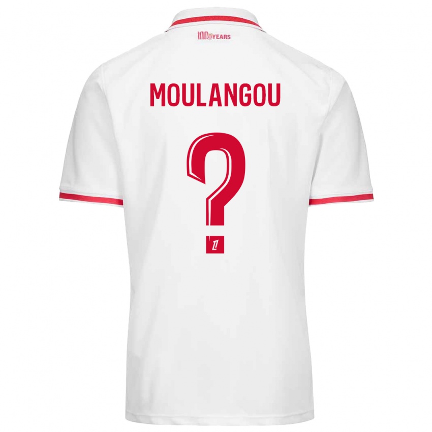 Homem Camisola Kenan Moulangou #0 Vermelho Branco Principal 2024/25 Camisa Brasil