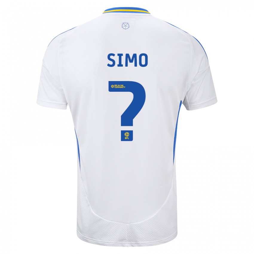 Homem Camisola Elton Simo #0 Azul Branco Principal 2024/25 Camisa Brasil